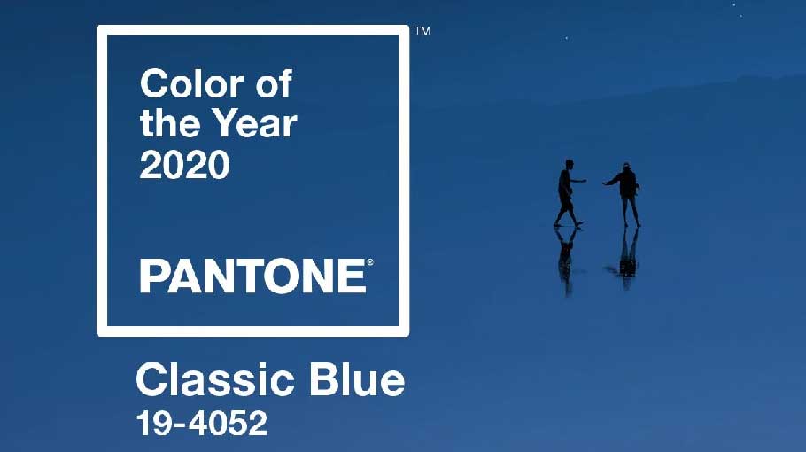 pantone 2020, klasik mavi