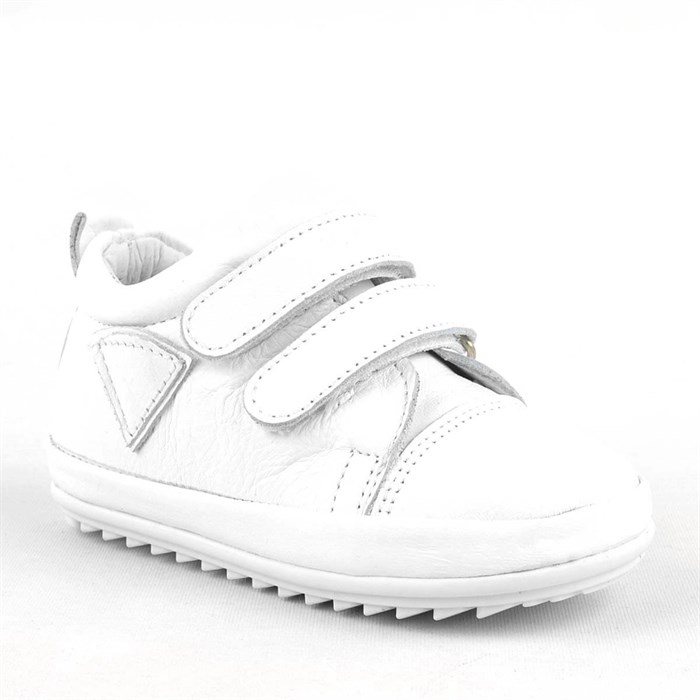 Rakerplus Scrat Hakiki Deri Beyaz İlk Adım Ayakkabısı