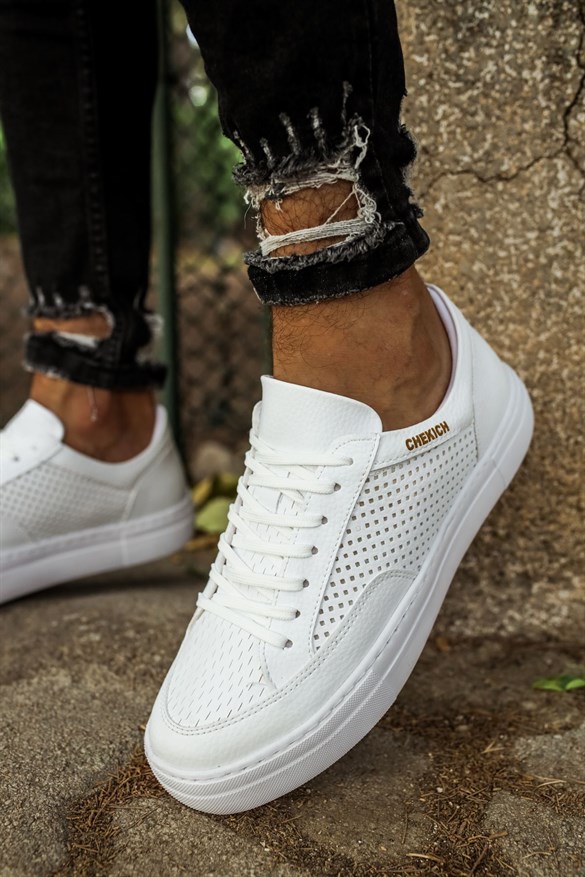 Chekich Base Sneaker Beyaz Taban Erkek Ayakkabı