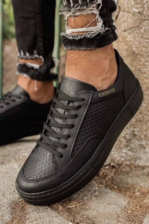 Chekich Base Sneaker Siyah Taban Erkek Ayakkabı