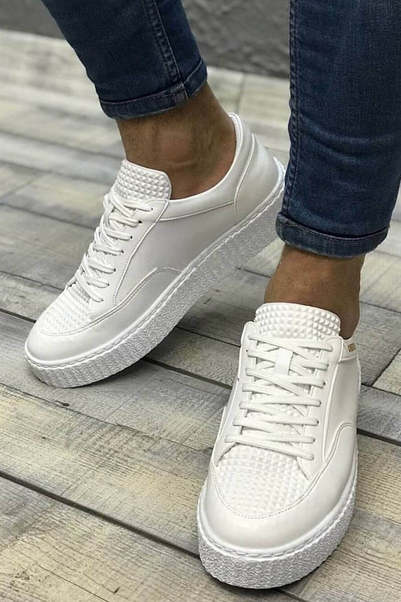 Chekich Casual Sneaker Beyaz Taban Erkek Ayakkabı