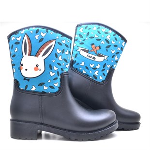 Ahs Collection Kısa Yağmur Çizmesi-Rabbit