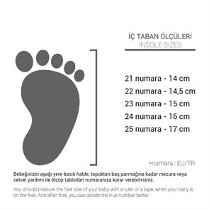 Erkek Bebek Ayakkabı A622-LKR