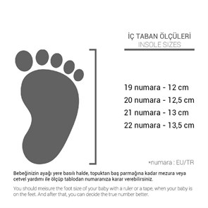 Bebek Ayakkabı A120-LTB-19