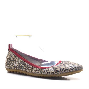 Kadın leopar desen ayakkabı
