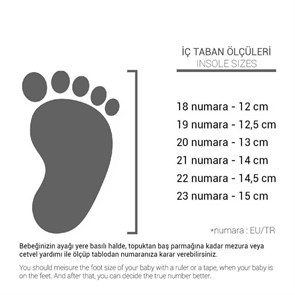 Kız Bebek Ayakkabı A90-BP